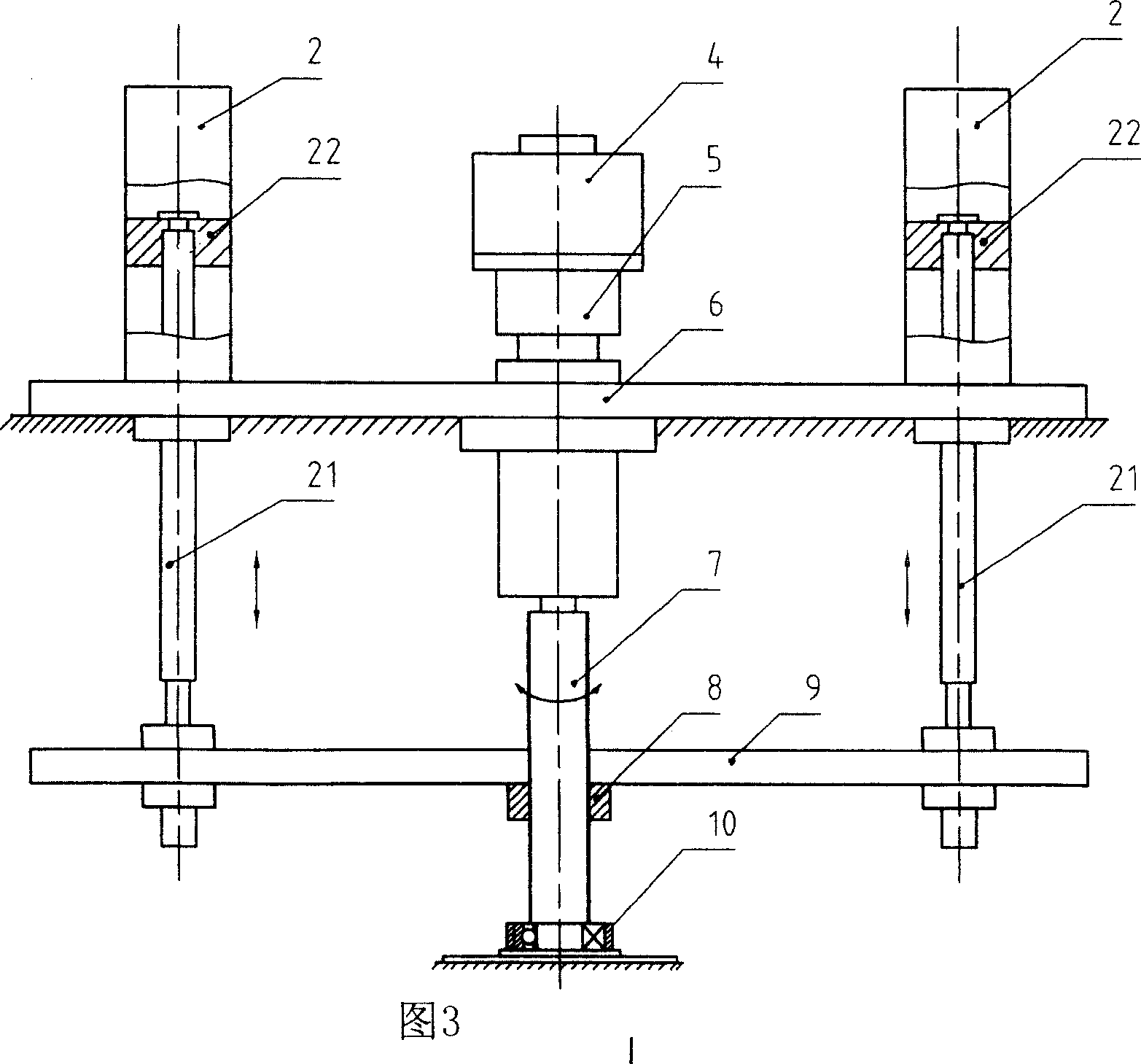 Filling apparatus for liquid bottle filler