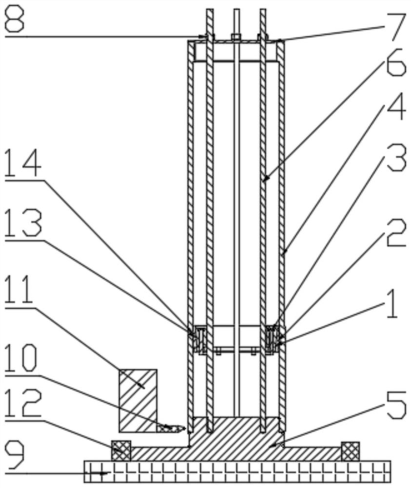 Rolling process method for nuclear power station nuclear main pump long shaft sleeve