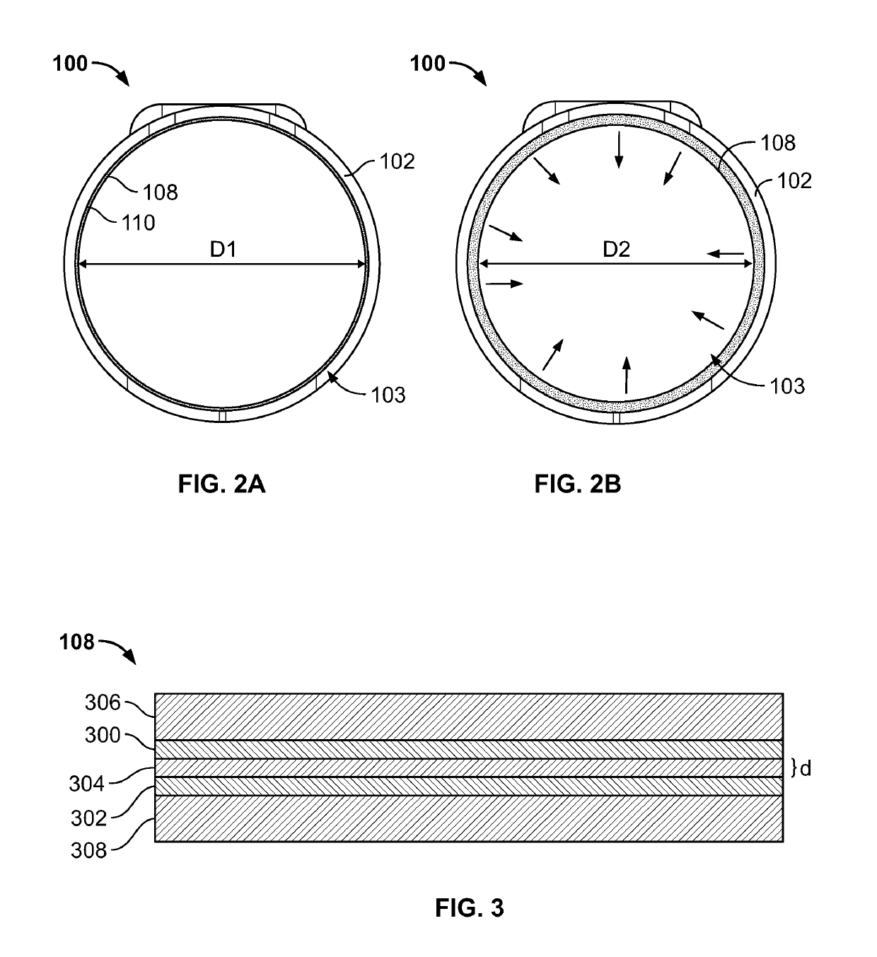 Blood pressure apparatus using active materials and related methods