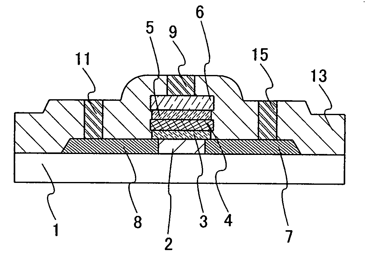 Nonvolatile semiconductor storage device and method for manufacturing the same