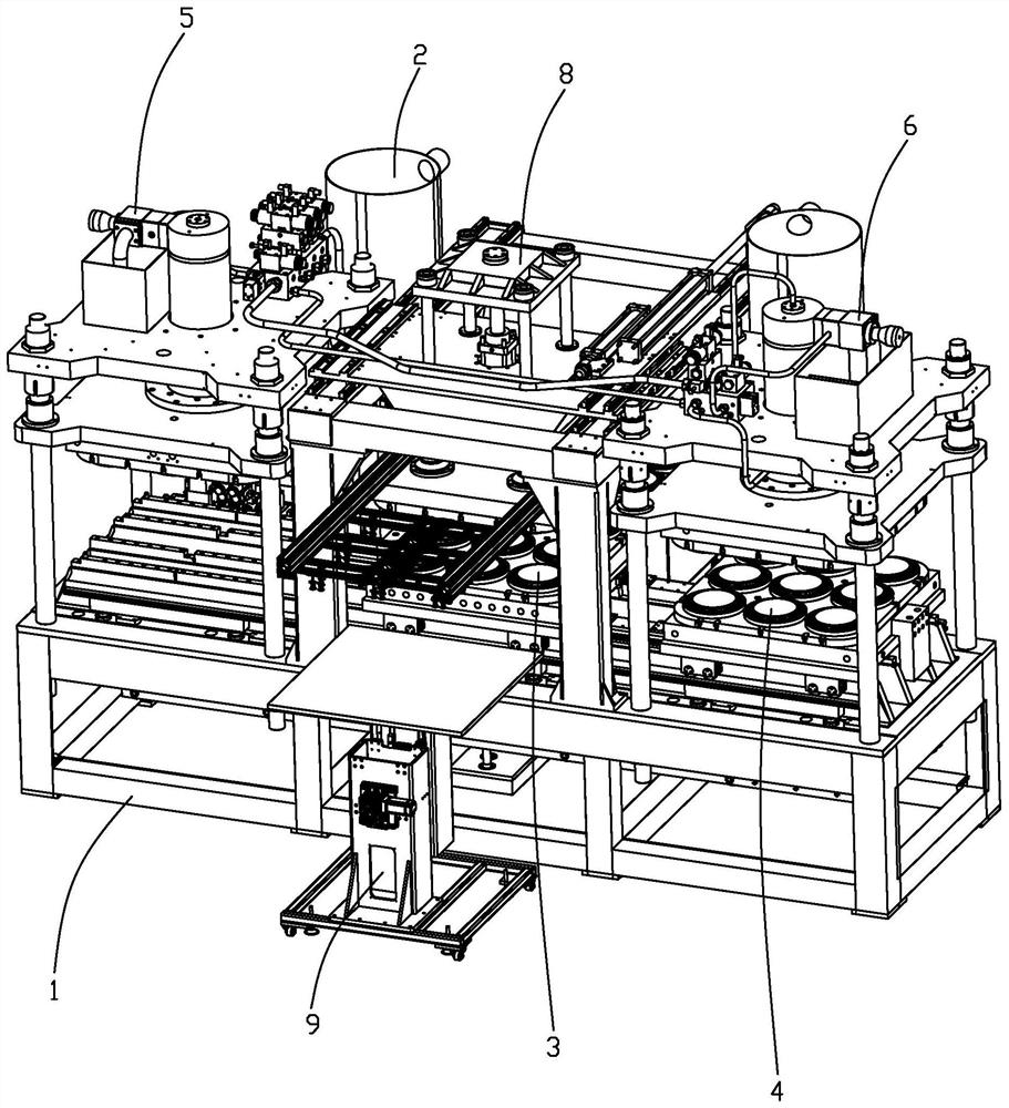 Paper mold intelligent automatic forming process