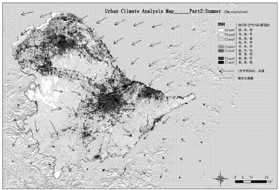 Comprehensive urban climate environment assessment method integrated with multiple-source remote sensing and climate environment information