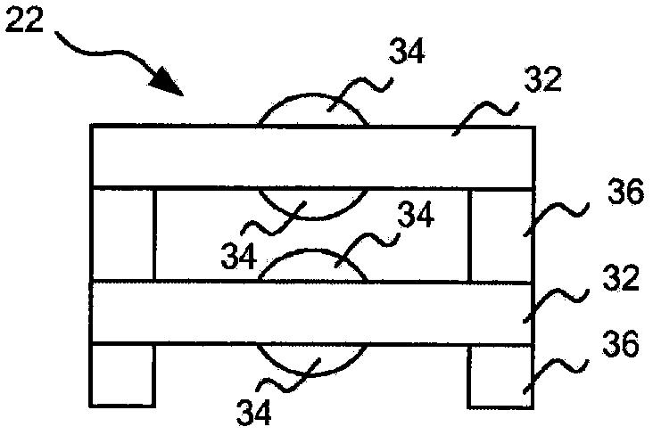 Wafer level camera module with snap-in latch