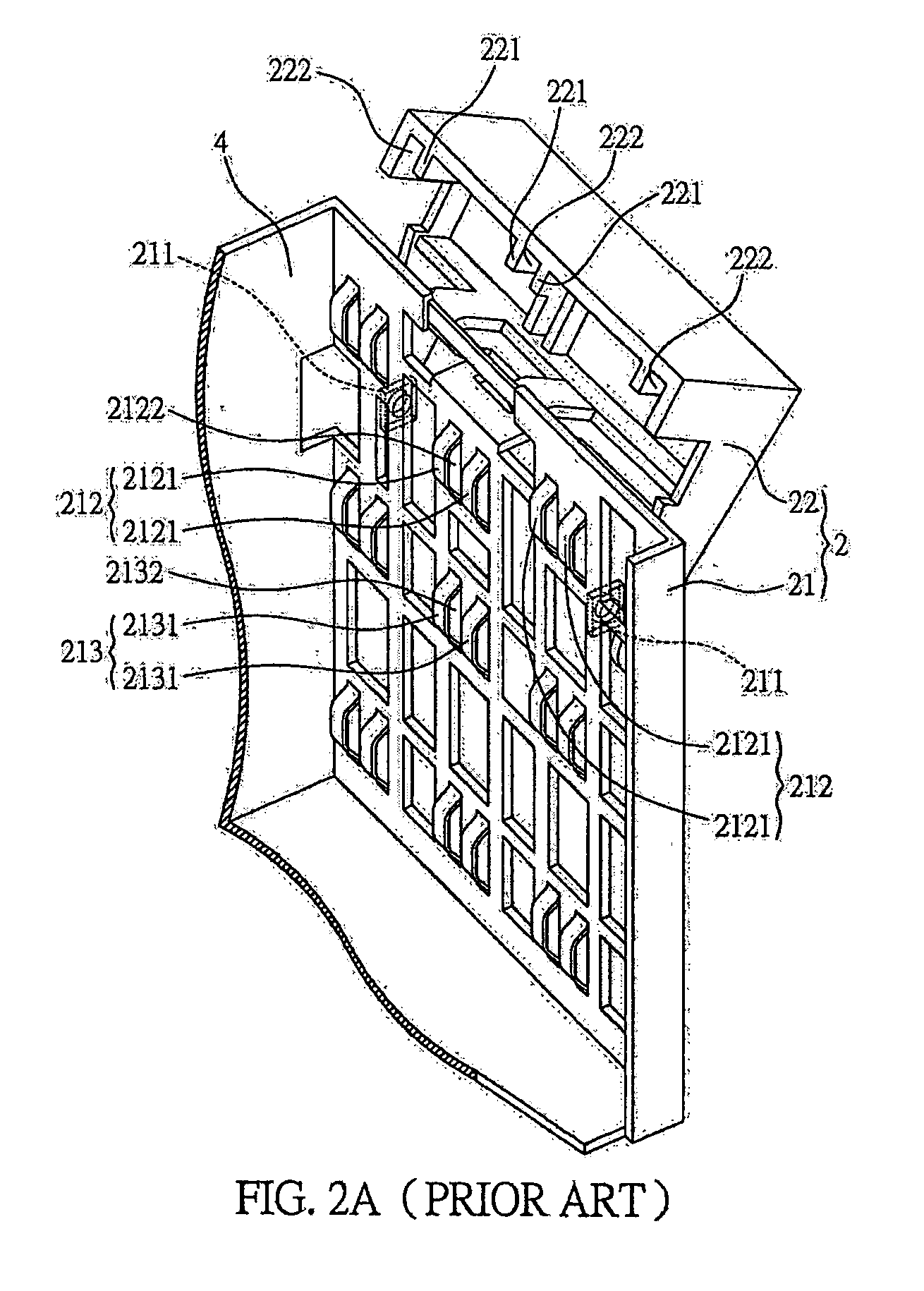 Fastening structure for add-on card