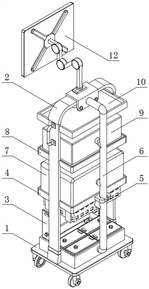 Laparoscope improved structure for gastrointestinal surgery and use method thereof