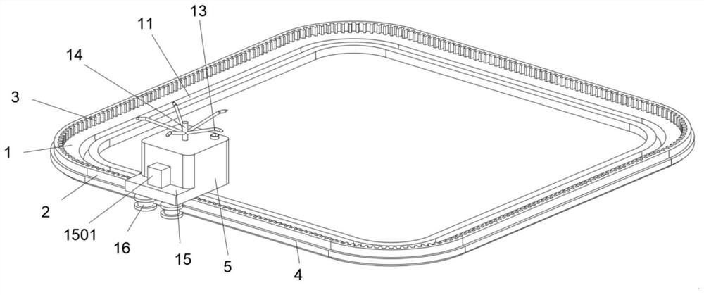 Fertilization tool for forestry seedling cultivation