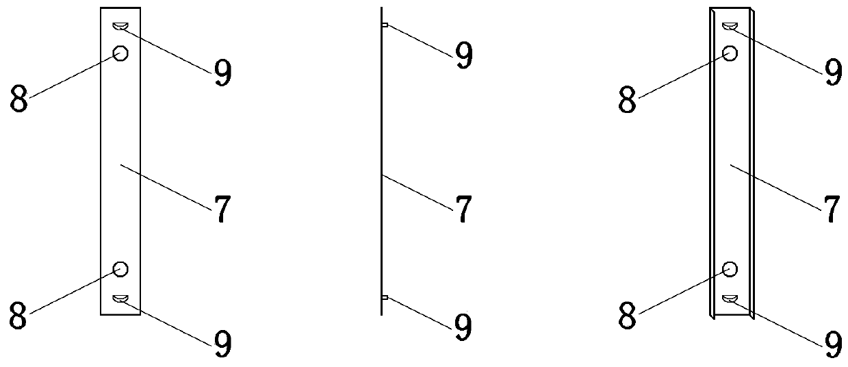 Bee frame capable of circularly taking honey