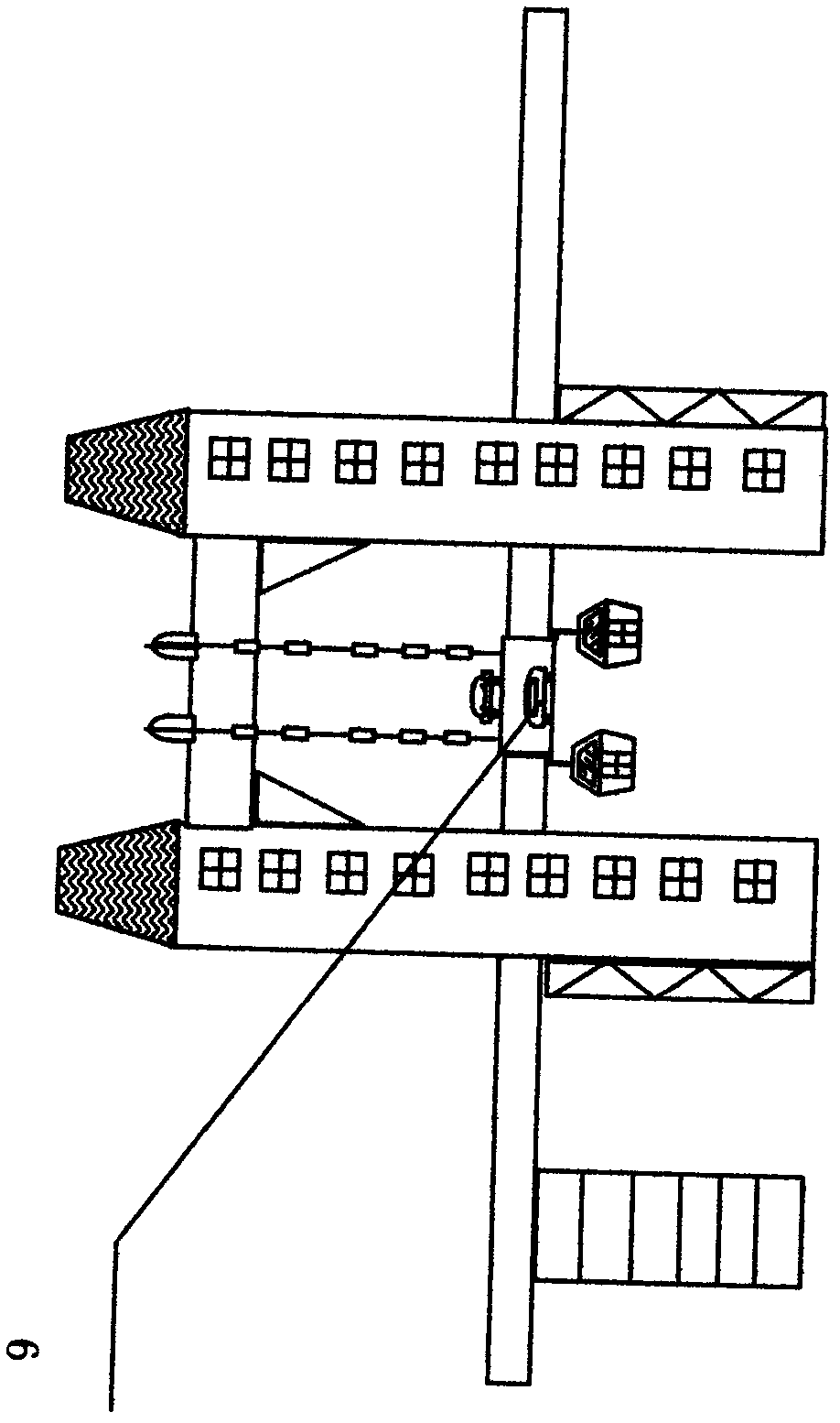Method for comprehensively constructing urban air highway by high-rise buildings and suspended cable-stayed bridge