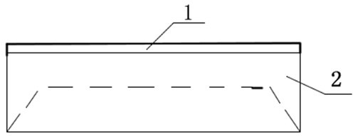 Anticorrosive ship side plate with ceramic-based hot spray coating