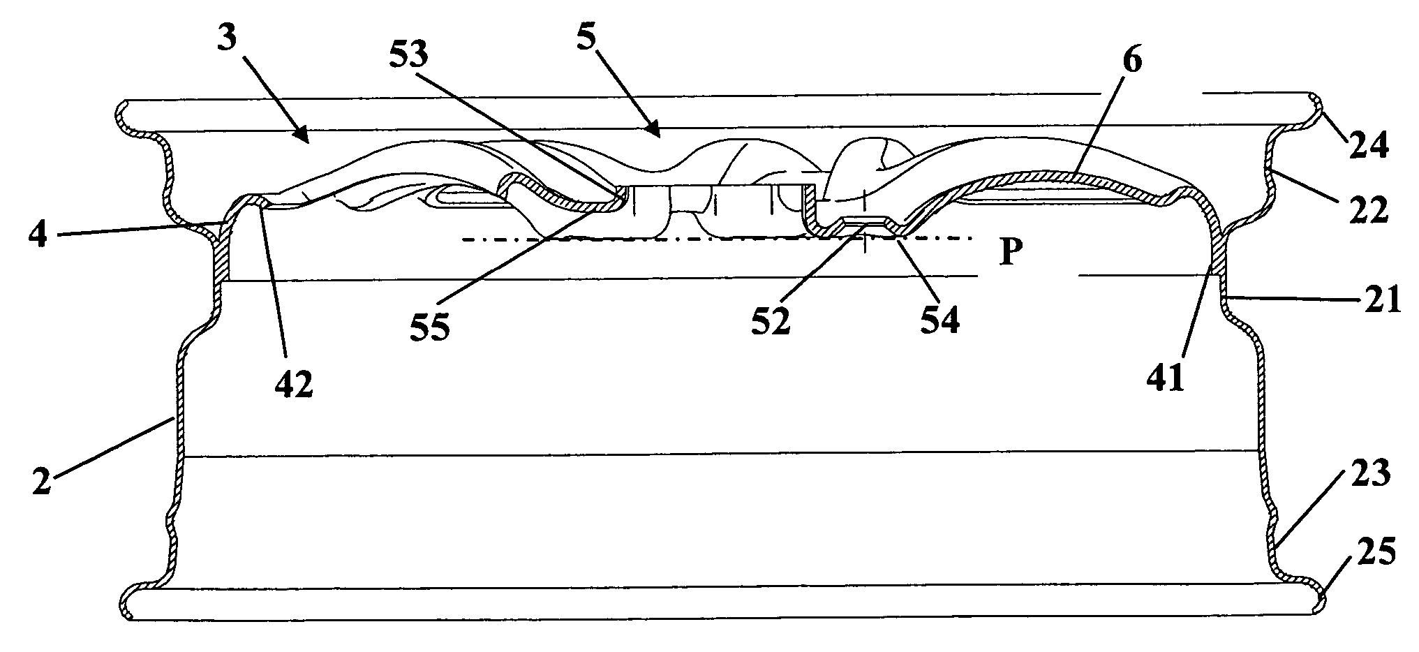 Motor vehicle wheel disc, in particular for passenger car