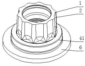 Automobile hub (HUB) and manufacturing method thereof