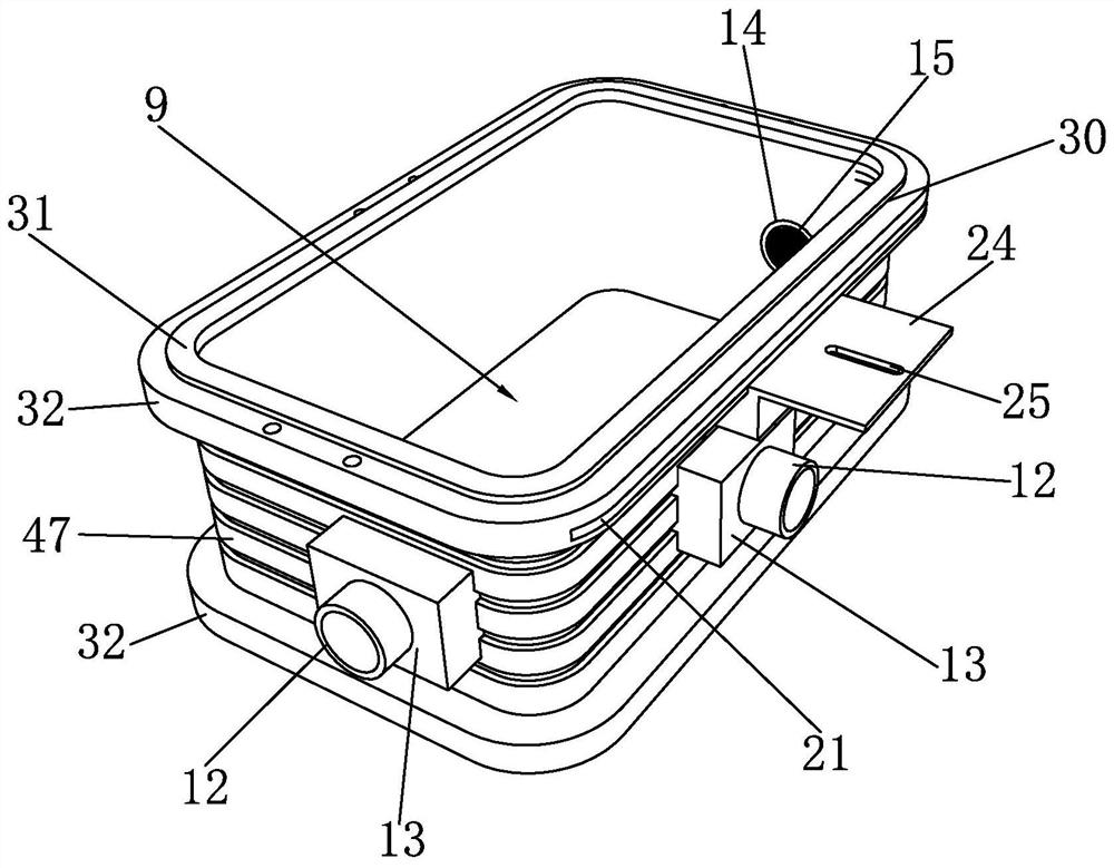 Automatic rainwater lifting device in underground rainwater pipeline and construction method