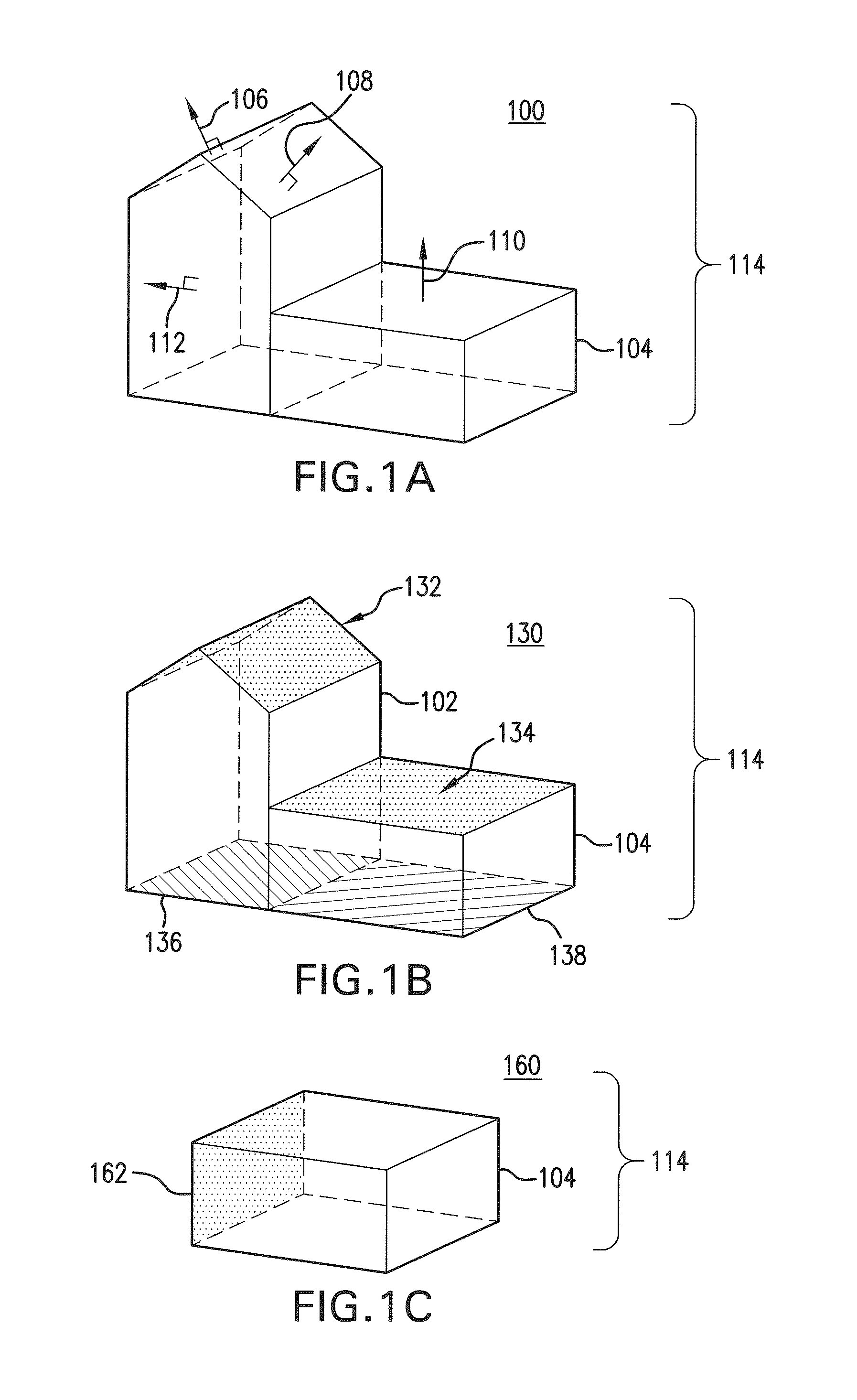Carving buildings from a three-dimensional model, and applications thereof