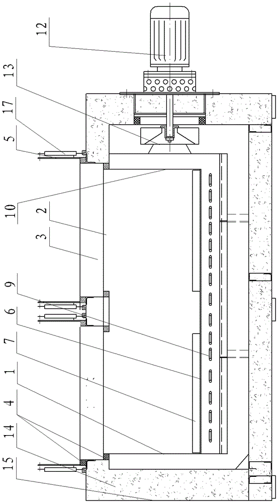 Two-door-opening type preheating furnace