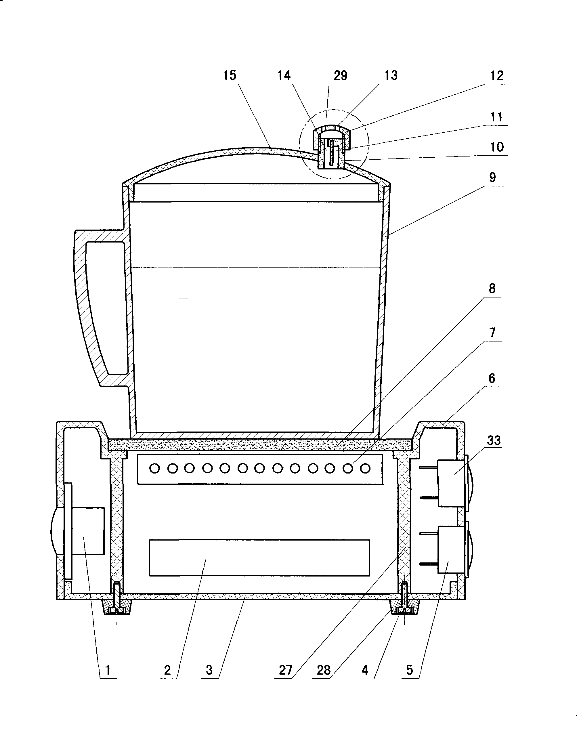 Method and apparatus for detecting and controlling liquid boiling