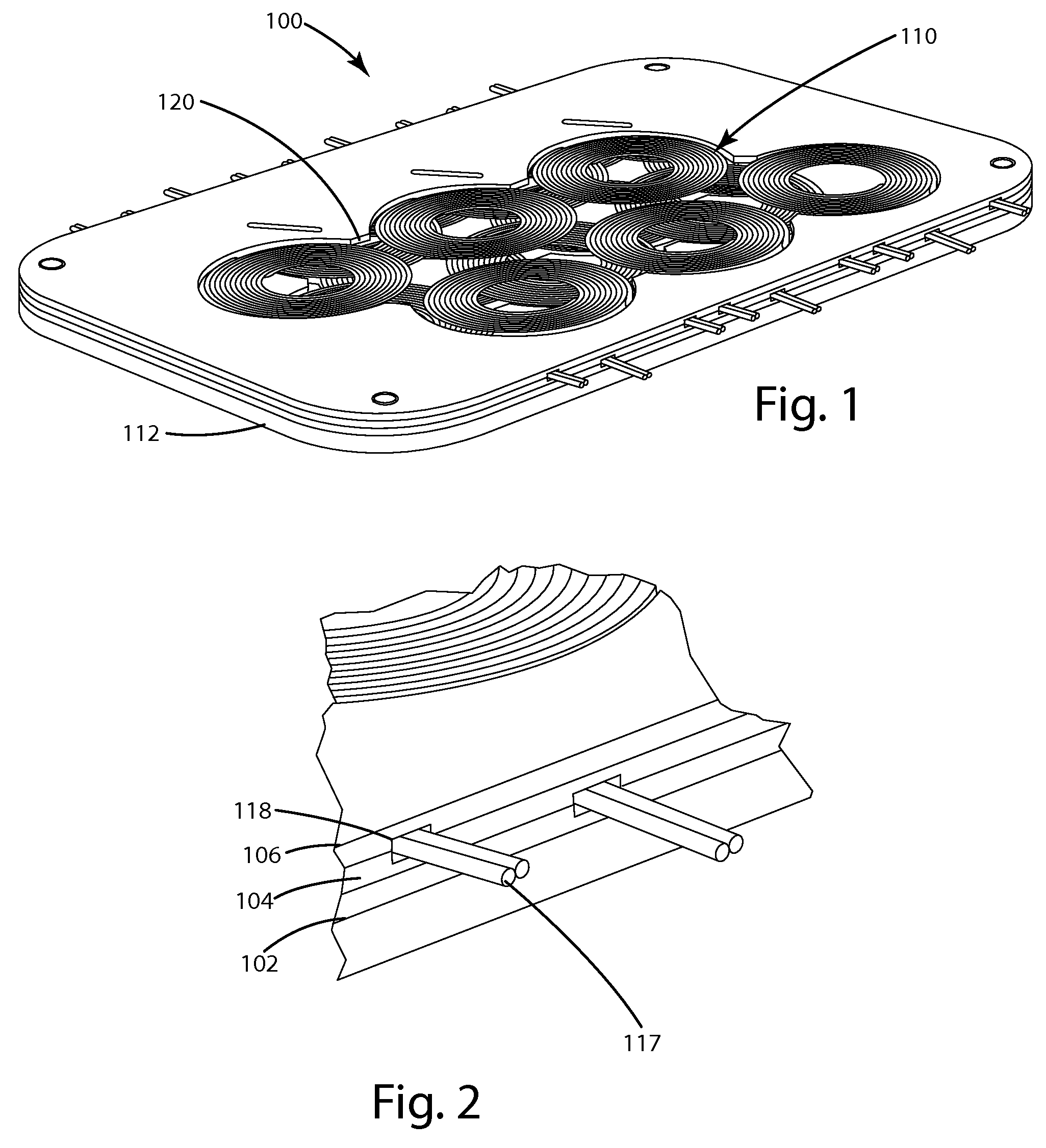 Wireless power supply system and multi-layer shim assembly