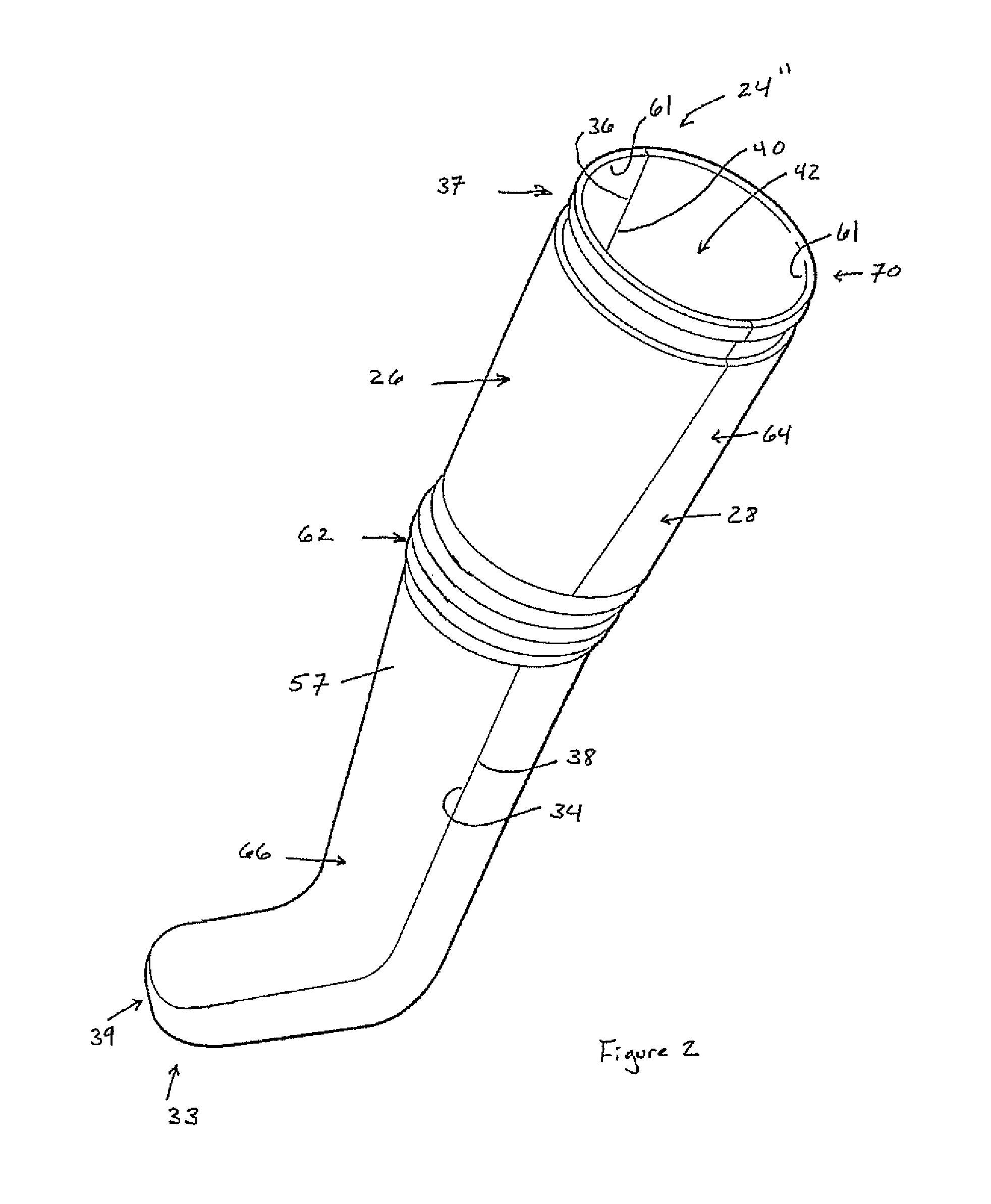 Assembly for tissue oxygenation and method of use