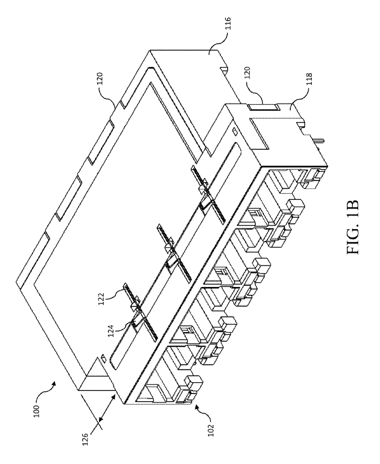 Integrated connector apparatus for PCIe applications