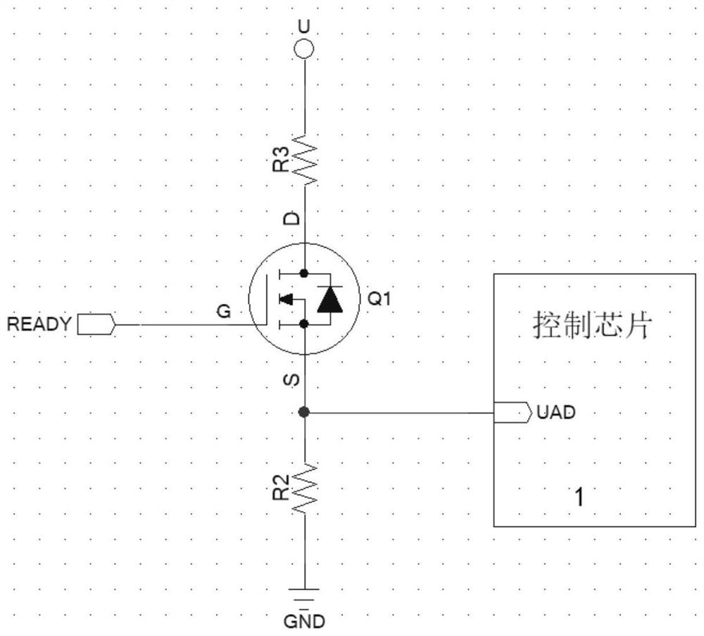 Counter electromotive force detection circuit of brushless motor controller