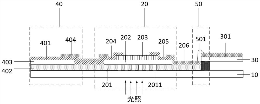 Array substrate, display panel, display device and manufacturing method of array substrate