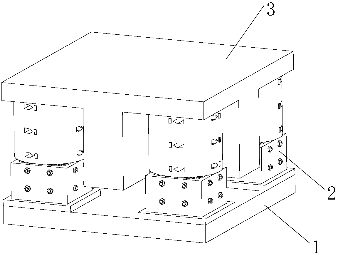 A piezoelectric strain combined micro-vibration measuring device