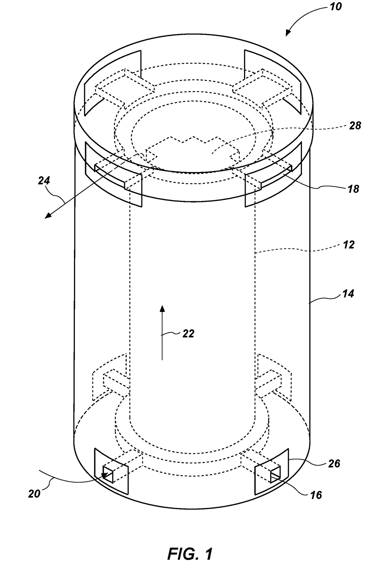 Method and apparatus for online condition monitoring of spent nuclear fuel dry cask storage systems
