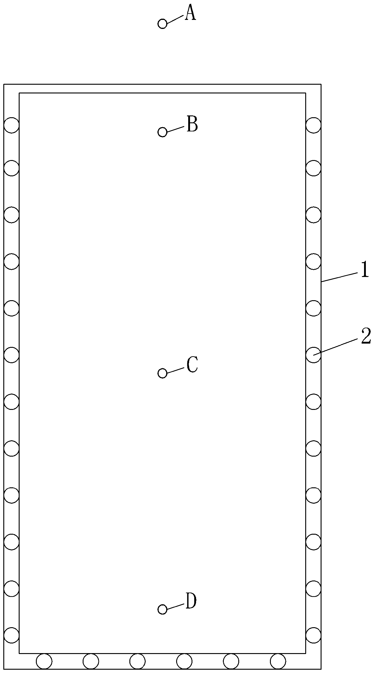 Intelligent parking space with auxiliary parking function