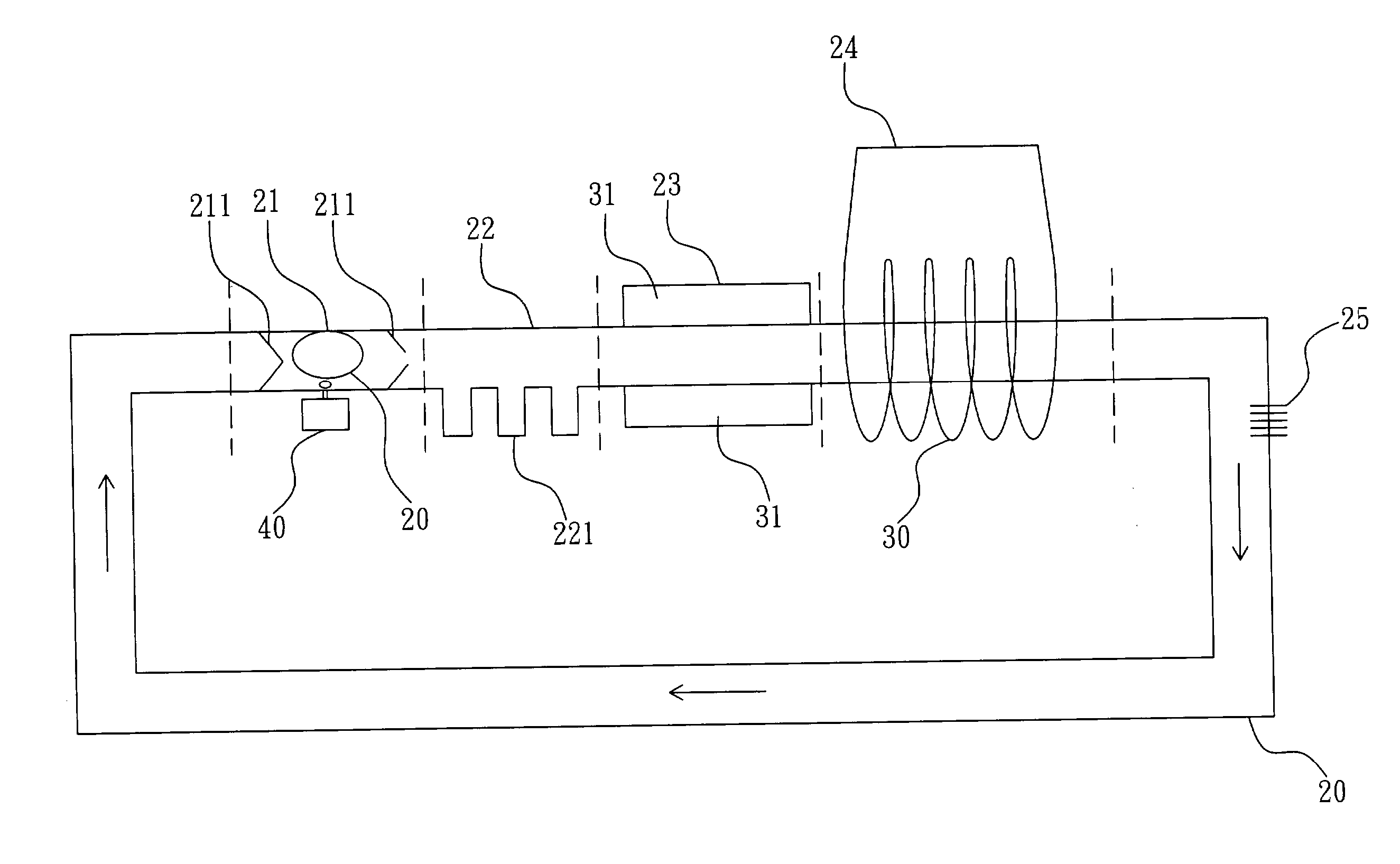 Device and method for ferrofluid power generator and cooling system