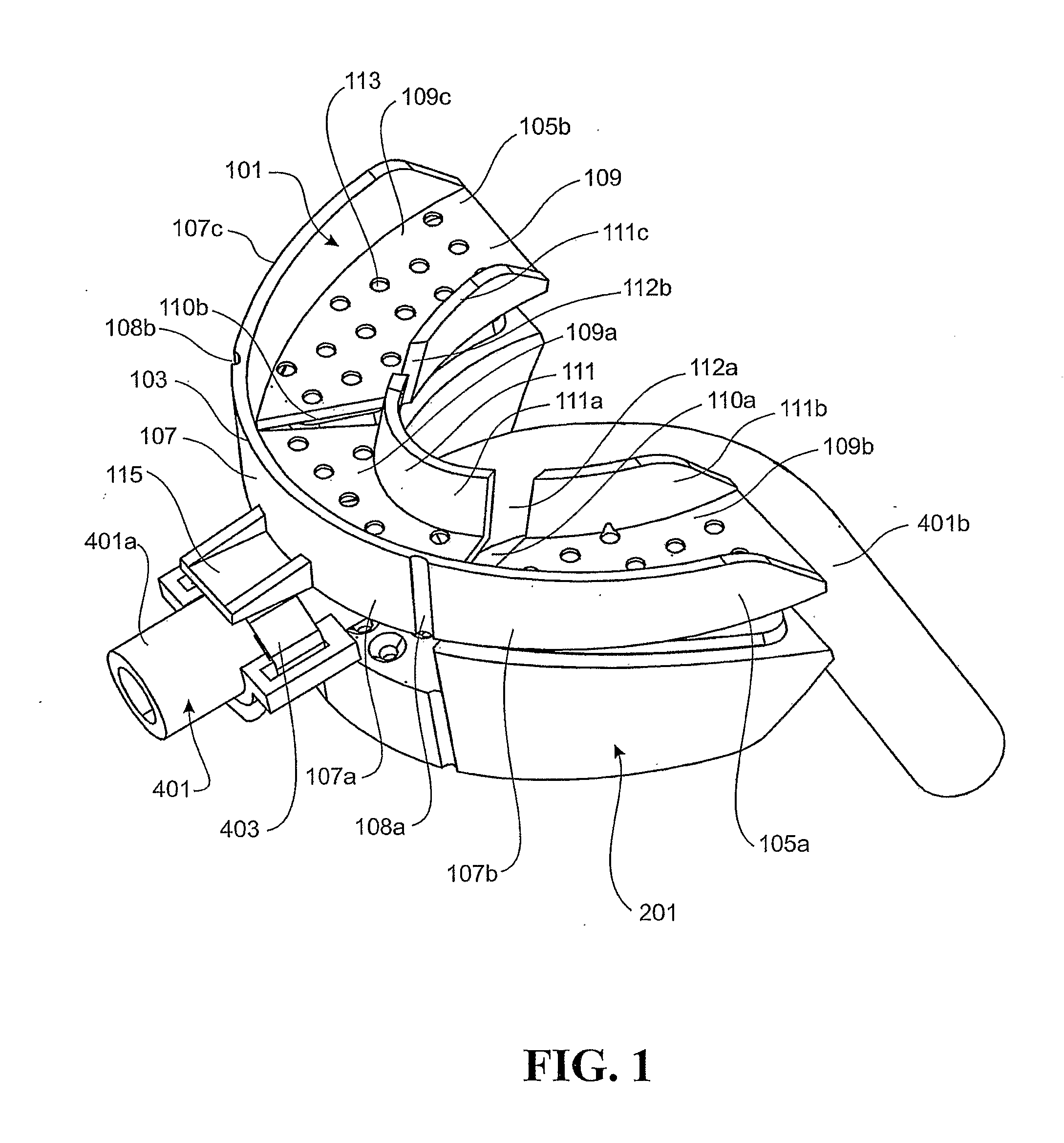 Intra-oral stabilisation device