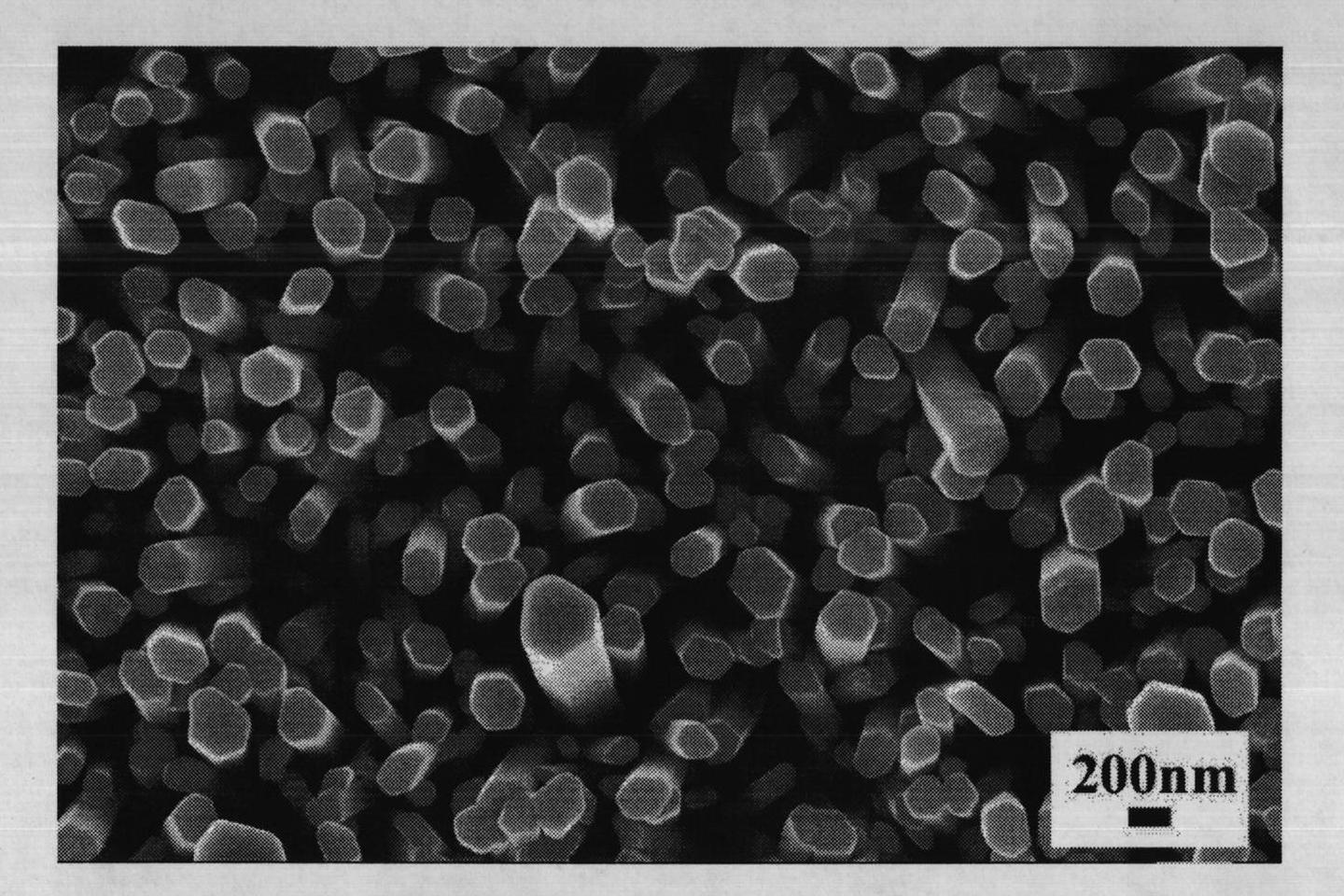 Method for preparing Al2O3-ZnO nanorod array composite electrode