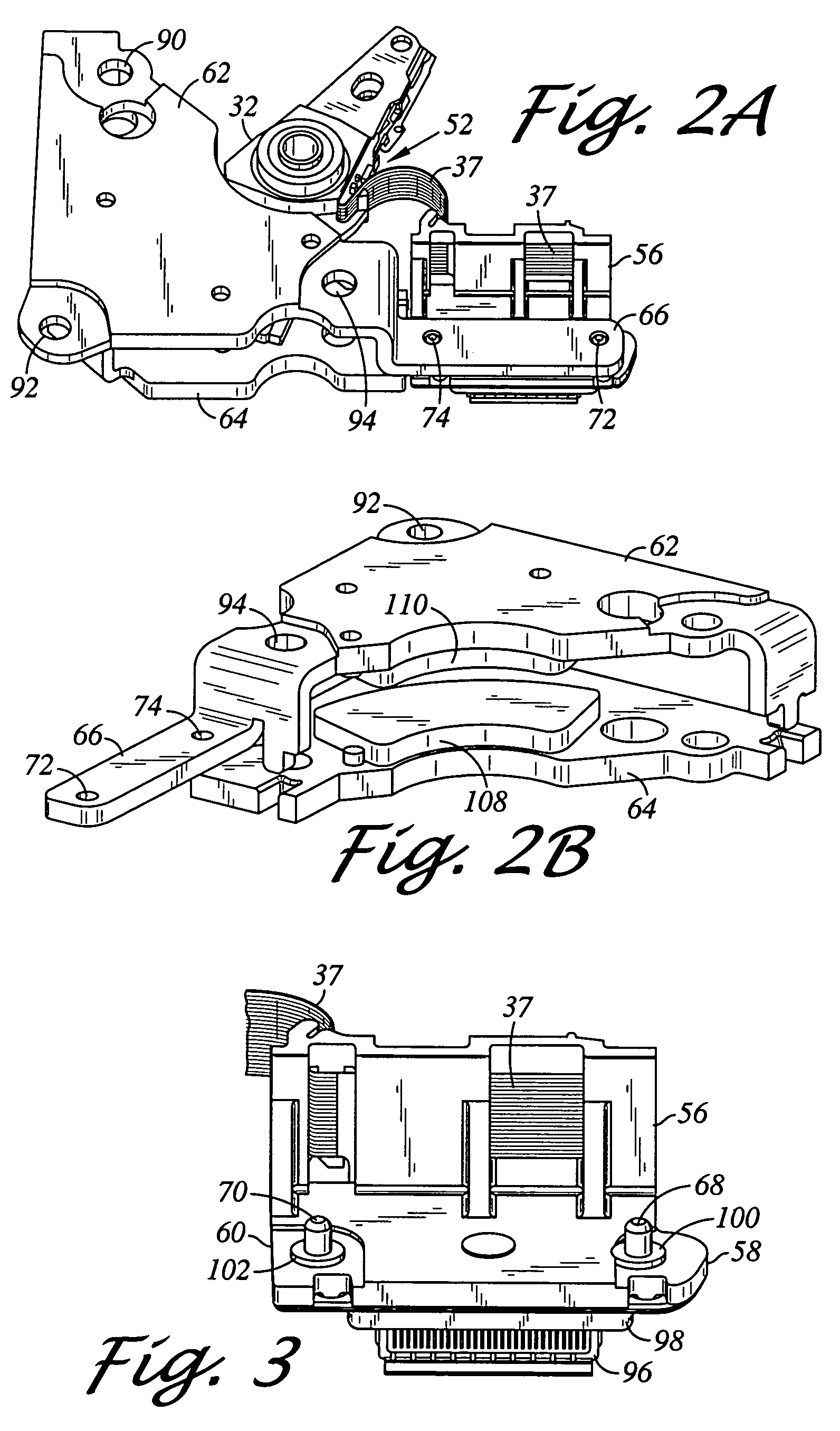 Disk drive having a VCM plate which includes an integrally formed elongated protrusion for securing a flex bracket to the disk drive base