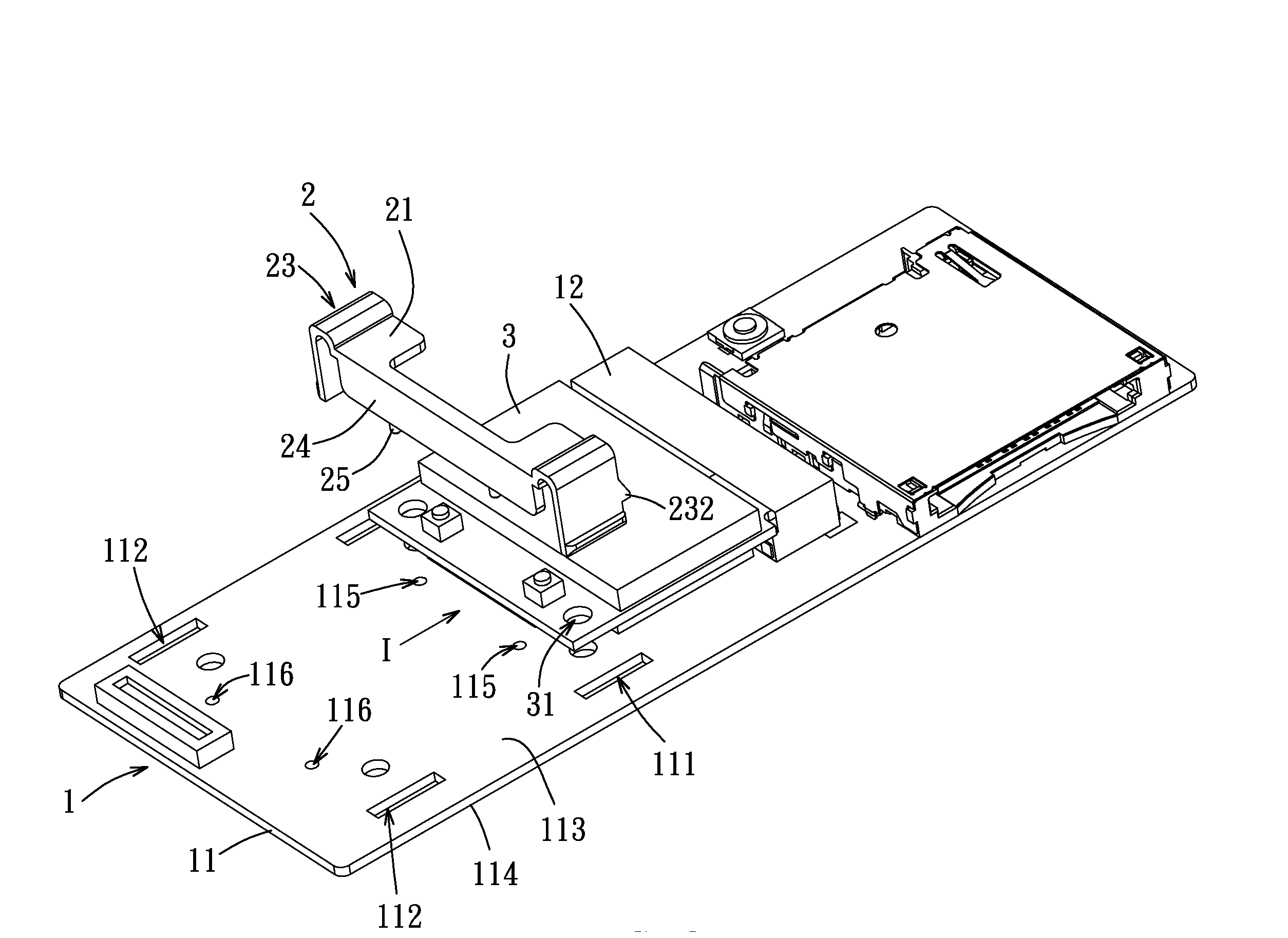 Circuit board device and a combined circuit board and electronic card assembly