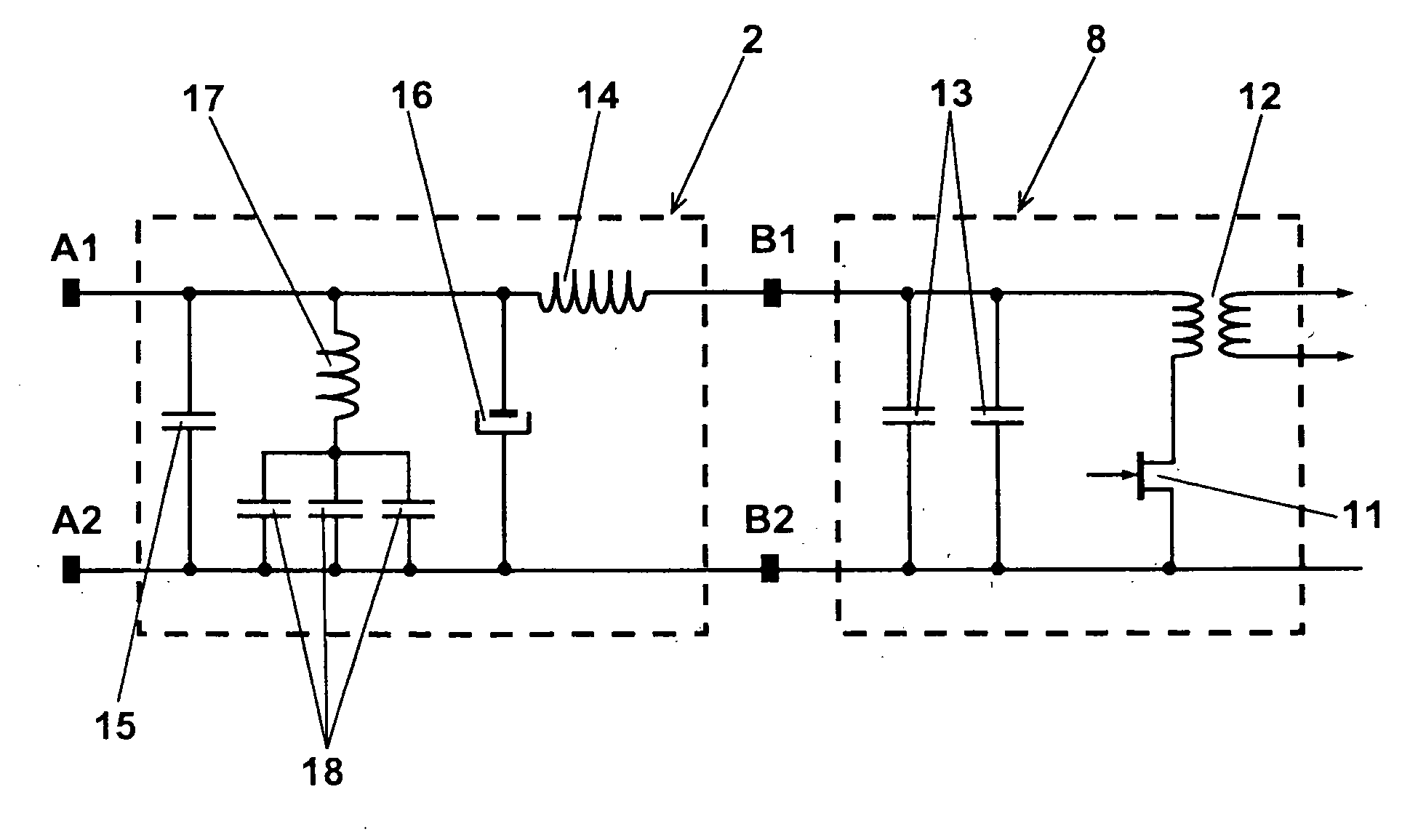 Discharge-lamp ballast in particular for a vehicle headlight