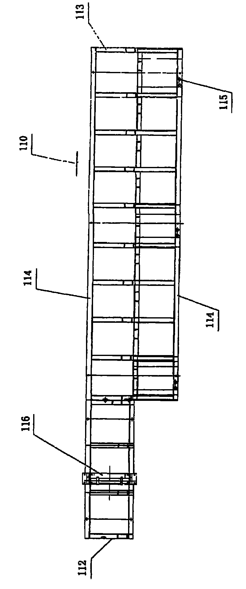 Amorphous alloy strip shear line