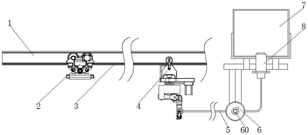 Automatic tunnel inspection device and inspection method thereof