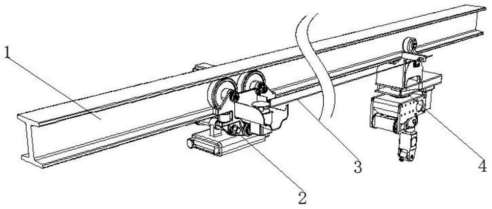 Automatic tunnel inspection device and inspection method thereof