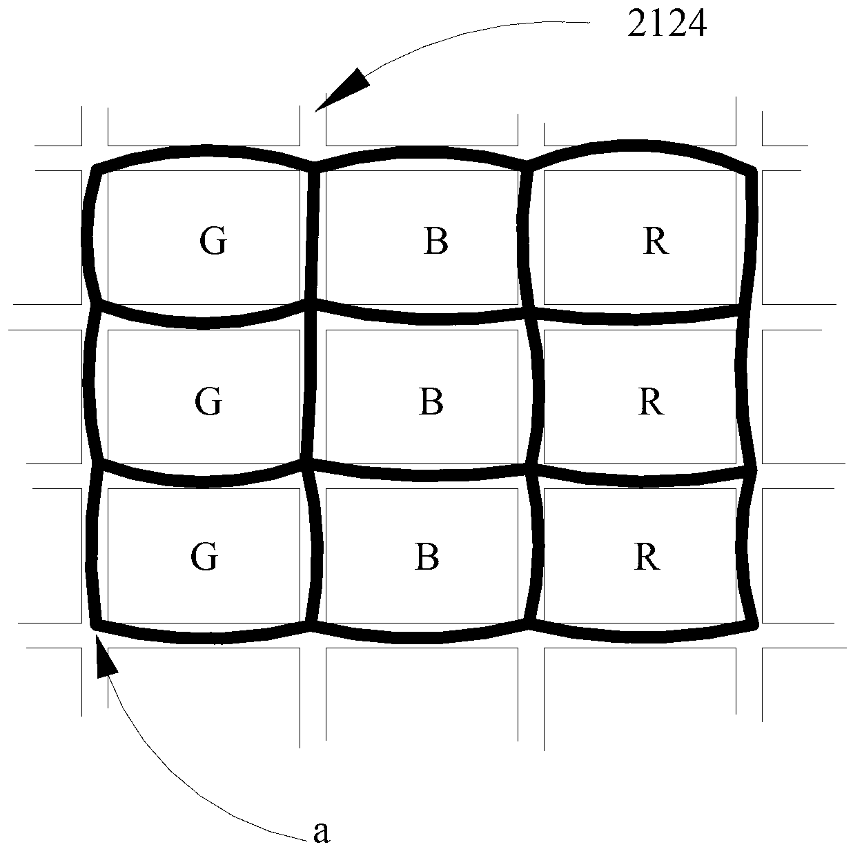 Optical filter module and touch display screen with same