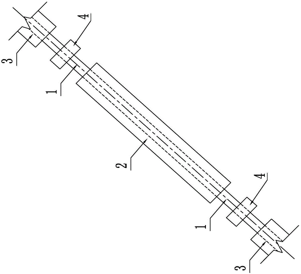 Tensioner for parallel steel strand stay cables and construction method thereof