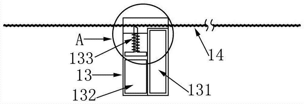 Vending mesh bag and automatic vending device comprising same