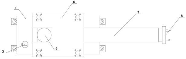 Combined lifting device for constructional engineering