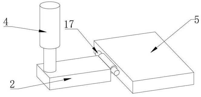 Positioning device for plate machining