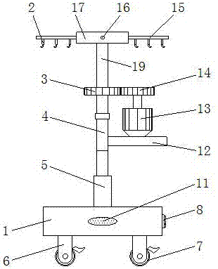 Textile display stand