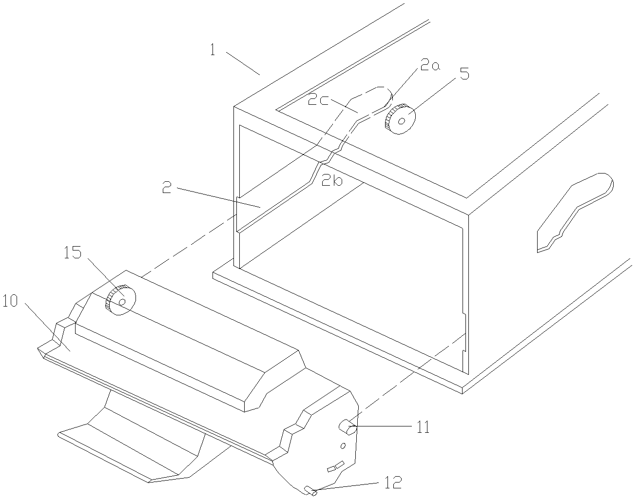 Processing box and image forming device