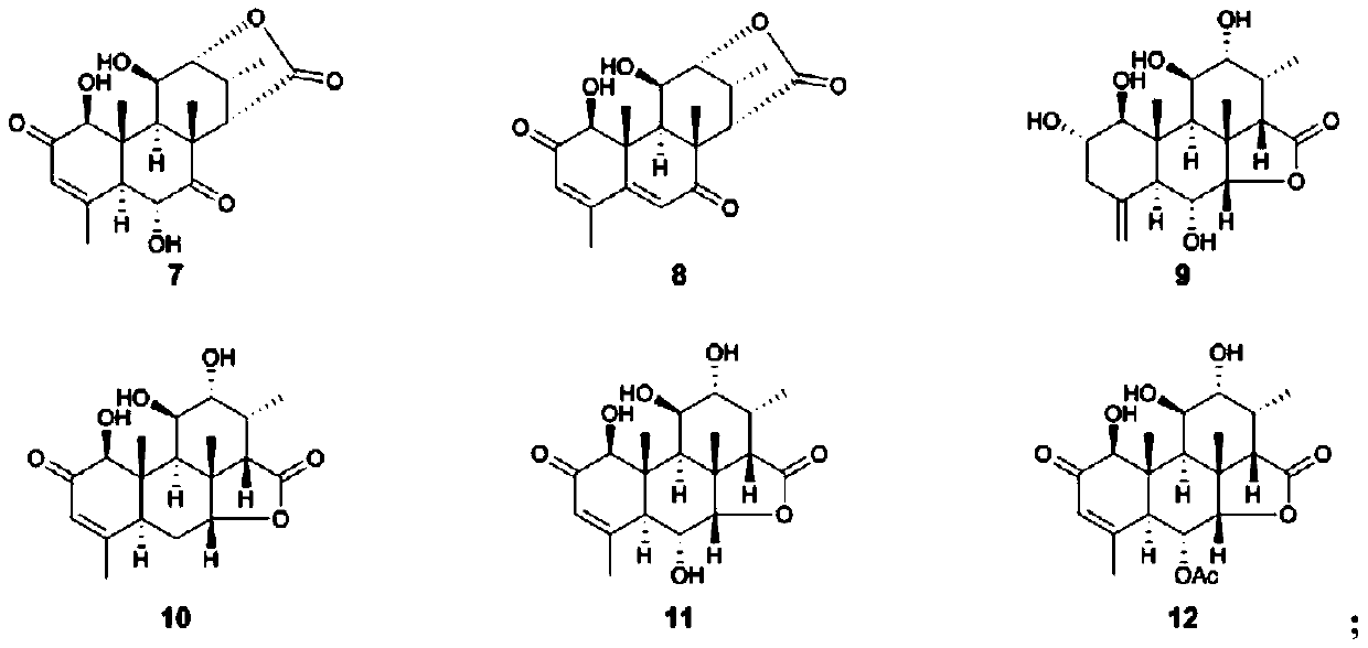 Application of picrasma quassioides bitter principle compounds in ant killing