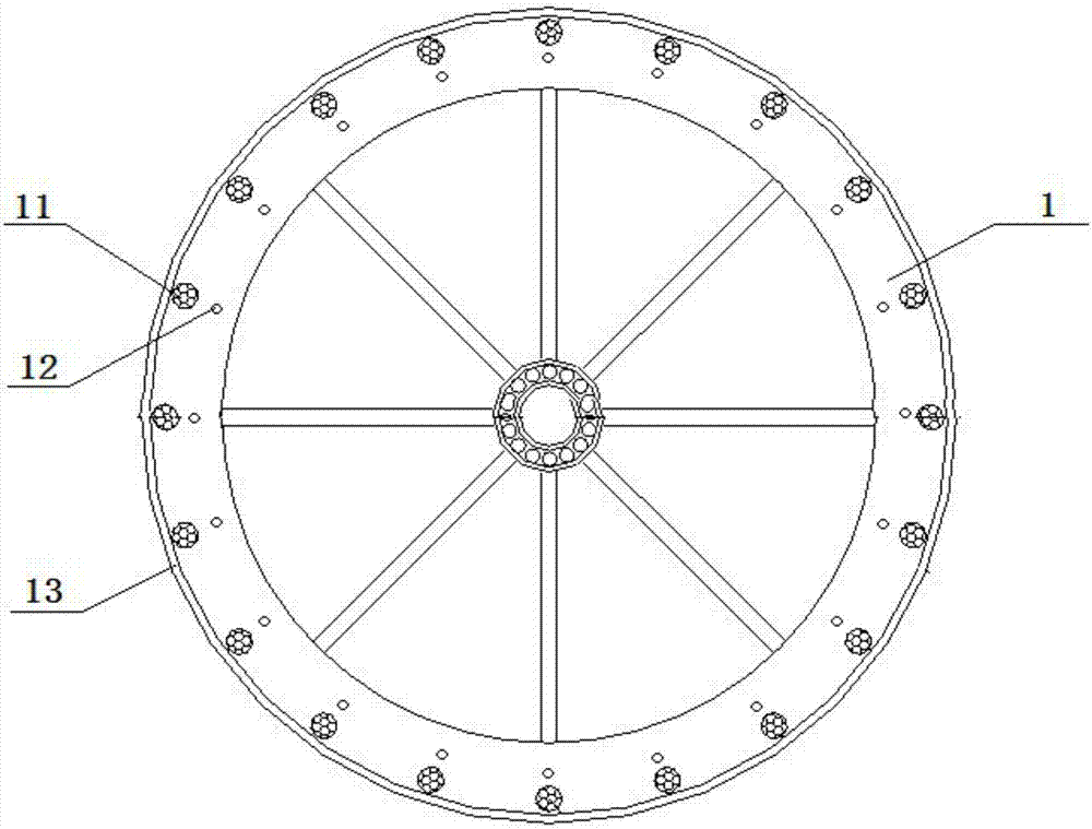 One-piece wheel and manufacturing method thereof