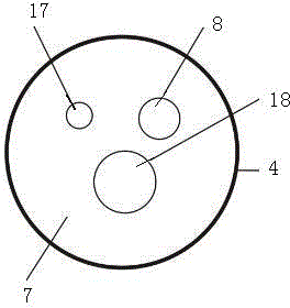 Magnetic positioning microwave ablation needle