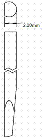 Realization method for lead bonding thick aluminum wire