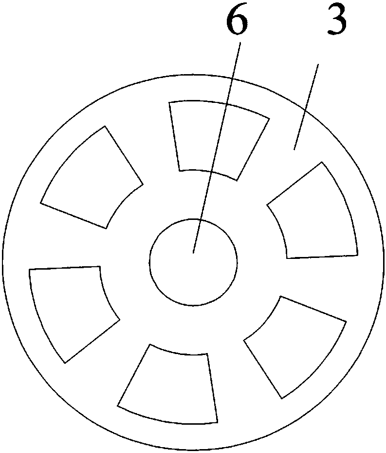 Disc-type built-in aero starter generator