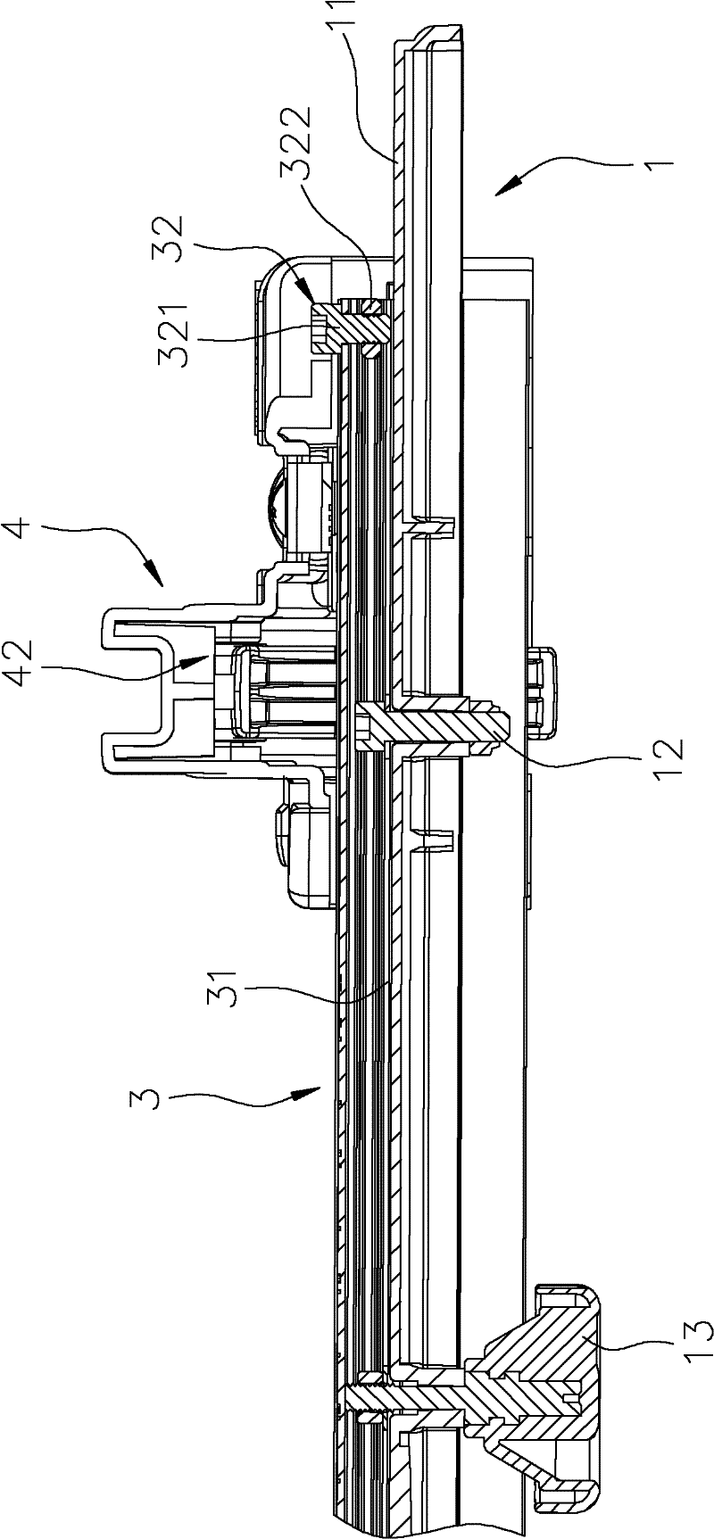 Cutter with extendable machining range
