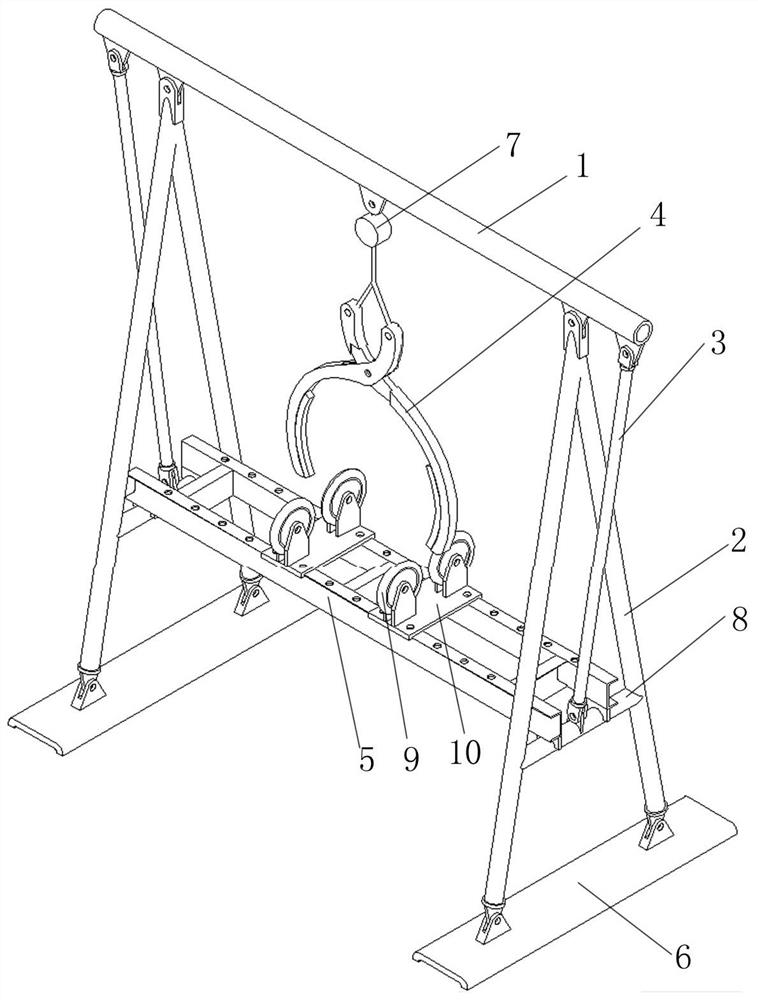 Welding installation equipment and construction method of hot-melt welded pipe